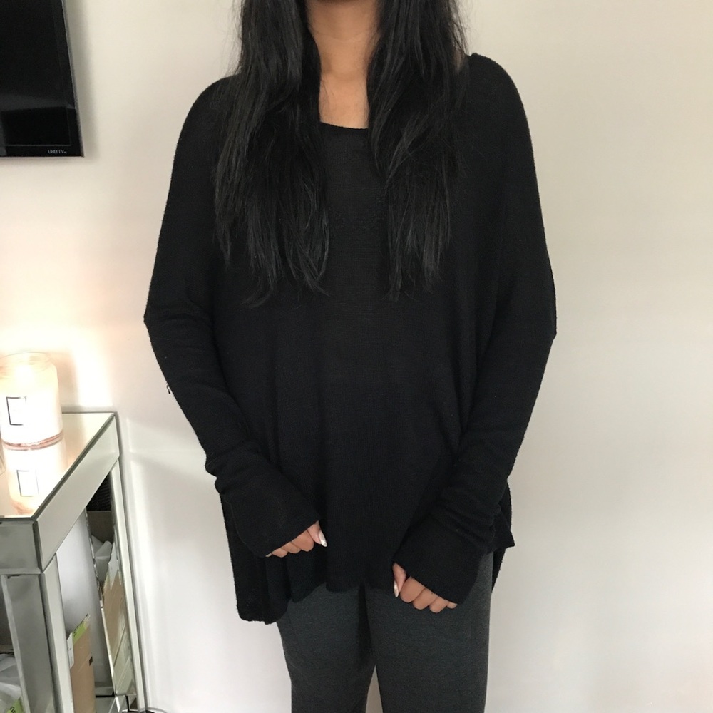 Black sweater